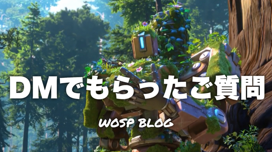 【OW】DMでもらったご質問 #3